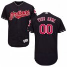 MEN'S CLEVELAND INDIANS CUSTOMIZED NAVY FLEXBASE JERSEY