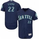 MEN'S SEATTLE MARINERS #22 ROBINSON CANO NAVY BLUE FLEXBASE JERSEY