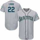MEN'S SEATTLE MARINERS #22 ROBINSON CANO GRAY FLEXBASE JERSEY