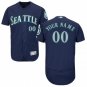 MEN'S SEATTLE MARINERS CUSTOMIZED NAVY FLEXBASE JERSEY