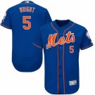 MEN'S NEW YORK METS #5 DAVID WRIGHT ROYAL/ORANGE FLEXBASE JERSEY