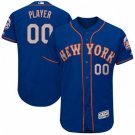MEN'S NEW YORK METS CUSTOMIZED ROYAL/GRAY FLEXBASE JERSEY