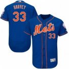 MEN'S NEW YORK METS #33 MATT HARVEY ROYAL/ORANGE FLEXBASE JERSEY