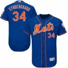 MEN'S NEW YORK METS #34 NOAH SYNDERGAARD ROYAL/ORANGE FLEXBASE JERSEY