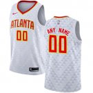 Men's Nike Hawks Personalized Custom White Association Edition