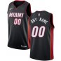 Men's Nike Heats Personalized Custom Black Icon Edition Jersey