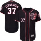 MEN'S WASHINGTON NATIONALS #37 STEPHEN STRASBURG NAVY BLUE FLEXBASE JERSEY
