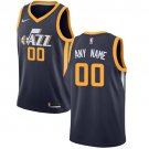 Men's Nike Jazz Personalized Custom Navy Blue Icon Edition Jersey