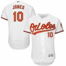 MEN'S BALTIMORE ORIOLES #10 ADAM JONES HOME WHITE FLEXBASE JERSEY