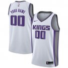 Men's Nike Kings Personalized Custom White Association Edition