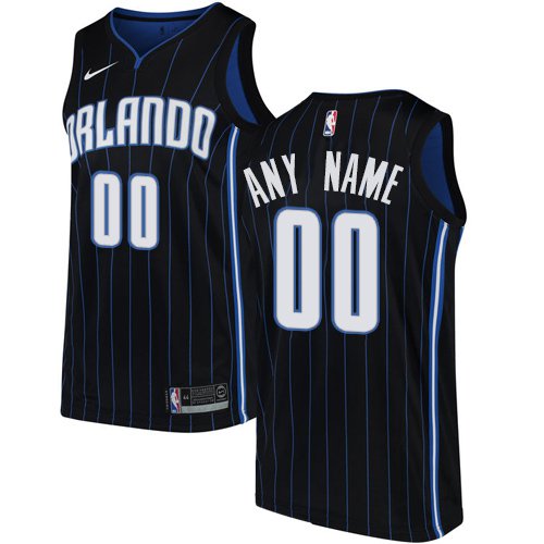 Men's Nike Magic Personalized Custom Black Statement Edition Jersey