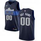 Men's Nike Mavericks Personalized Custom Navy Blue Statement Edition