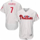 MEN'S PHILADELPHIA PHILLIES #7 MAIKEL FRANCO HOME WHITE FLEXBASE JERSEY