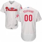 MEN'S PHILADELPHIA PHILLIES CUSTOMIZED HOME WHITE FLEXBASE JERSEY