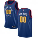 Men's Nike Nuggets Personalized Custom Blue Alternate Statement