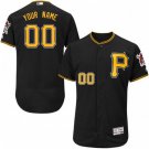MEN'S PITTSBURGH PIRATES CUSTOMIZED BLACK FLEXBASE JERSEY