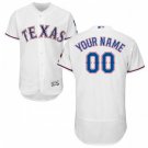 MEN'S TEXAS RANGERS CUSTOMIZED HOME WHITE FLEXBASE JERSEY