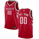 Men's Nike Rockets Personalized Custom Red Icon Edition Jersey