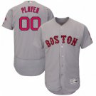 MEN'S BOSTON RED SOX CUSTOMIZED GRAY FLEXBASE JERSEY