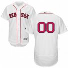 MEN'S BOSTON RED SOX CUSTOMIZED HOME WHITE FLEXBASE JERSEY