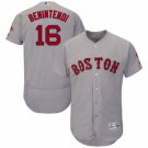 MEN'S BOSTON RED SOX #16 ANDREW BENINTENDI GRAY FLEXBASE JERSEY