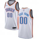 Men's Nike Thunder Personalized Custom White Association Edition