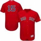 MEN'S BOSTON RED SOX #15 DUSTIN PEDROIA SCARLET FLEXBASE JERSEY