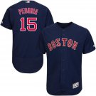 MEN'S BOSTON RED SOX #15 DUSTIN PEDROIA NAVY BLUE FLEXBASE JERSEY