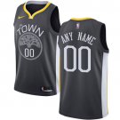Men's Nike Warriors Personalized Custom Black Statement Edition Jersey