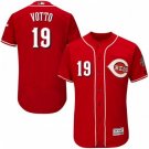 CINCINNATI REDS #19 JOEY VOTTO SCARLET FLEXBASE JERSEY