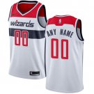 Men's Nike Wizards Personalized Custom White Association Edition