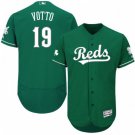 CINCINNATI REDS #19 JOEY VOTTO GREEN FLEXBASE JERSEY