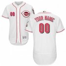 CINCINNATI REDS CUSTOMIZED HOME WHITE FLEXBASE JERSEY