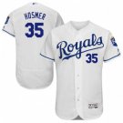 KANSAS CITY ROYALS #35 ERIC HOSMER HOME WHITE FLEXBASE JERSEY