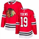 YOUTH CHICAGO BLACKHAWKS #19 JONATHAN TOEWS RED JERSEY