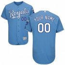 KANSAS CITY ROYALS CUSTOMIZED ATLANTIC BLUE FLEXBASE JERSEY