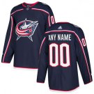 MEN'S COLUMBUS BLUE JACKETS CUSTOMIZED NAVY JERSEY