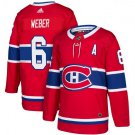 MEN'SMONTREAL CANADIENS #6 SHEA WEBER RED JERSEY
