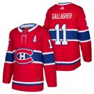 MEN'S MONTREAL CANADIENS #11 BRENDAN GALLAGHER RED JERSEY