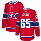 MEN'S MONTREAL CANADIENS #65 ANDREW SHAW RED JERSEY