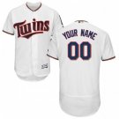 MINNESOTA TWINS CUSTOMIZED HOME WHITE FLEXBASE JERSEY