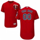 MINNESOTA TWINS CUSTOMIZED SCARLET FLEXBASE JERSEY