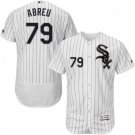 CHICAGO WHITE SOX #79 JOSE ABREU HOME WHITE FLEXBASE JERSEY