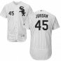 CHICAGO WHITE SOX #45 MICHAEL JORDAN HOME WHITE FLEXBASE JERSEY