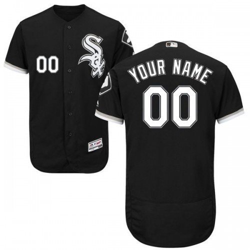 CHICAGO WHITE SOX CUSTOMIZED BLACK FLEXBASE JERSEY