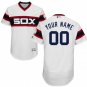 CHICAGO WHITE SOX CUSTOMIZED PULLOVER WHITE FLEXBASE JERSEY