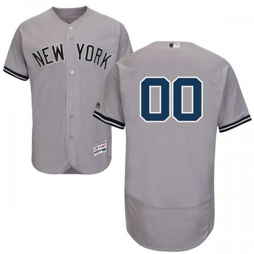 NEW YORK YANKEES CUSTOMIZED GRAY FLEXBASE JERSEY