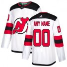 MEN'S NEW JERSEY DEVILS CUSTOMIZED WHITE JERSEY
