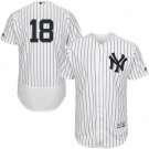 NEW YORK YANKEES #18 DIDI GREGORIUS HOME WHITE FLEXBASE JERSEY