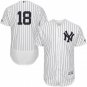 NEW YORK YANKEES #18 DIDI GREGORIUS HOME WHITE FLEXBASE JERSEY